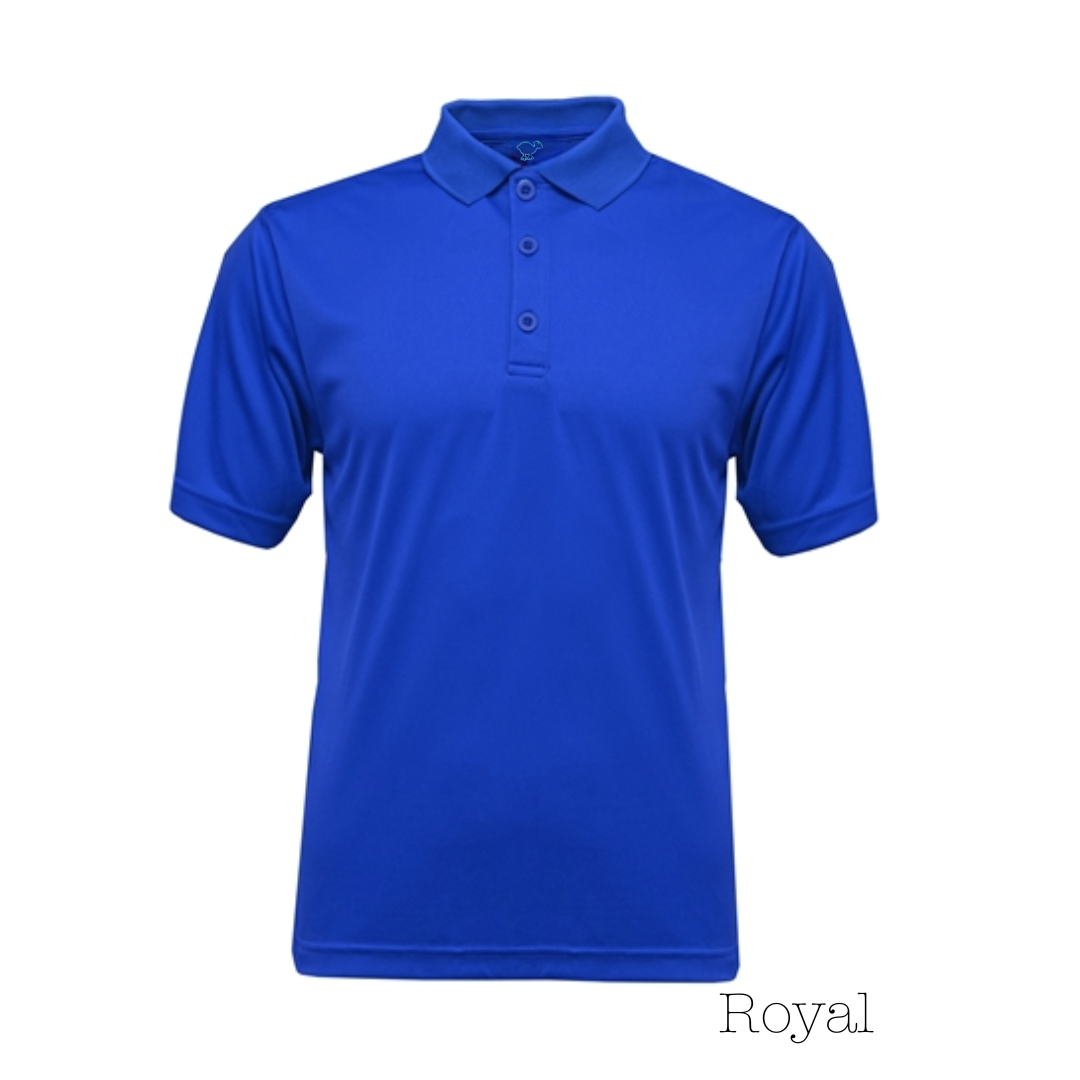 Royal Men's Solid Polo Shirt