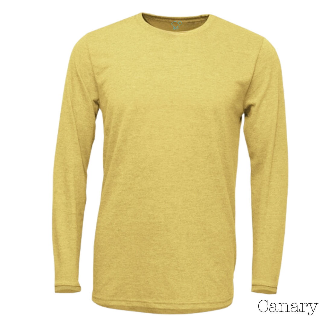 Canary 70/30 Long-Sleeve Tee Shirt