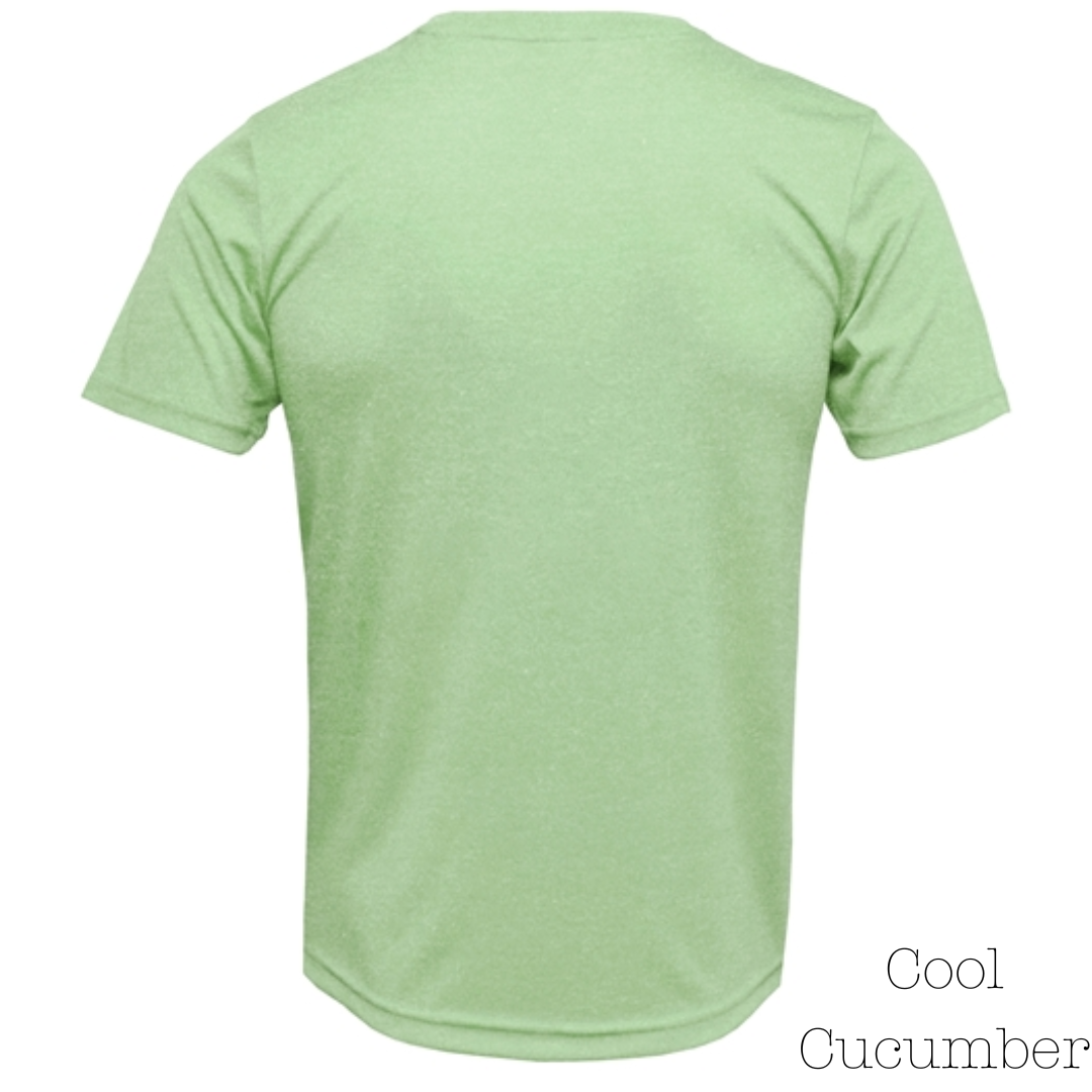 Cool Cucumber 70/30 Short-Sleeve Tee Shirt