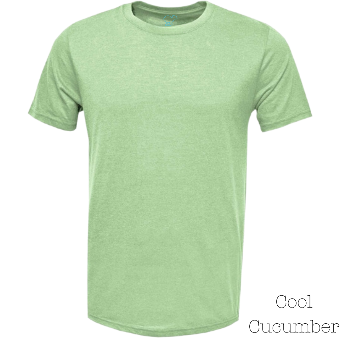 Cool Cucumber 70/30 Short-Sleeve Tee Shirt