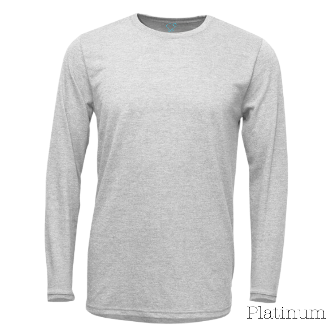 Platinum 70/30 Long-Sleeve Tee Shirt